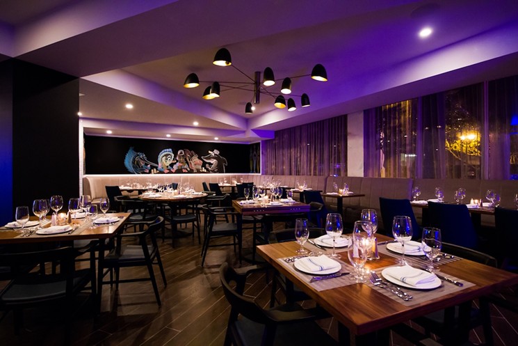 The Naked Crab is the new signature restaurant located inside Fort Lauderdale's B Ocean Resort. - COURTESY OF NAKED CRAB