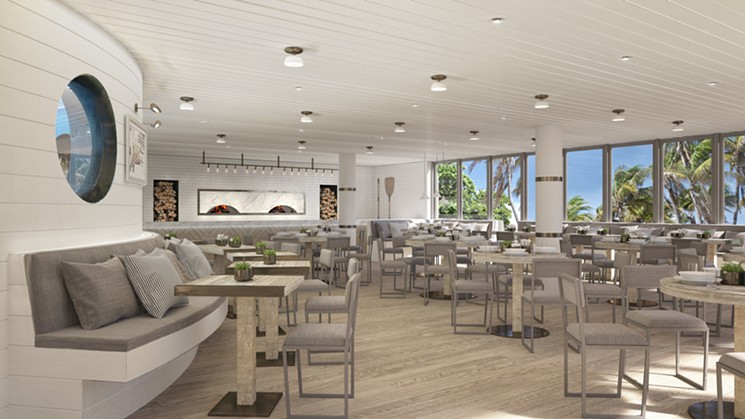 Design of the new Miami Beach location. - COURTESY OF MALIBU FARM