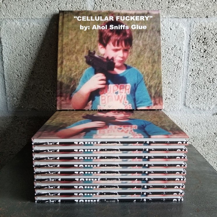 Cellular Fuckery is set to be released this week. - AHOL SNIFFS GLUE