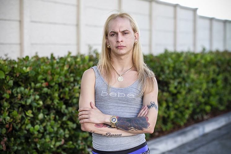 Vagner Dapresa regularly experiences discrimination in Miami for being genderqueer. "I am not a girl. I am not transgender. I am genderqueer, half and half," Dapresa says. - PHOTO BY FUJIFILMGIRL