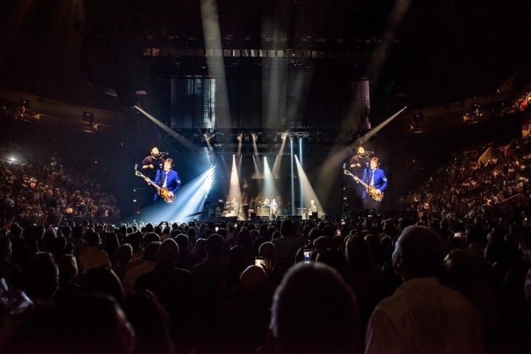 See more photos from McCartney's Miami show here. - PHOTO BY KARLI EVANS