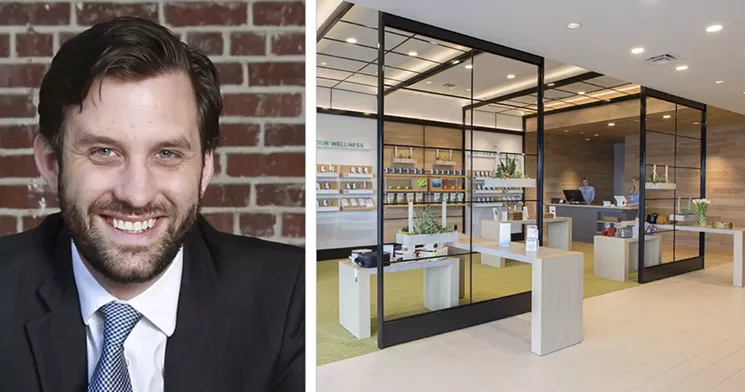 Jake Bergmann, Surterra Holdings CEO, has plans to open six more dispensaries by year's end. - COURTESY OF SURTERRA WELLNESS CENTER