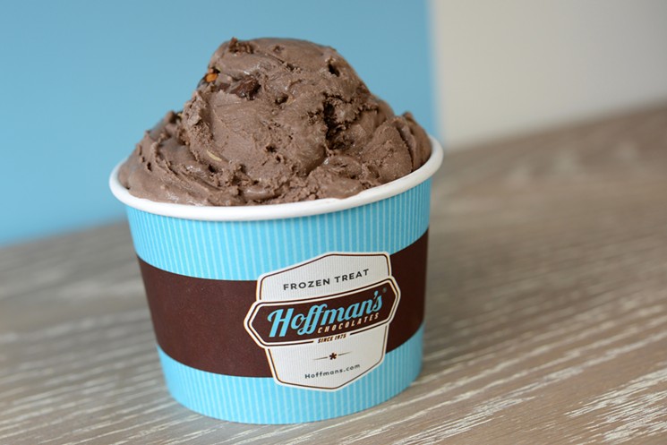 First responders and utility workers receive a free ice cream with valid ID. - COURTESY OF HOFFMAN'S CHOCOLATE