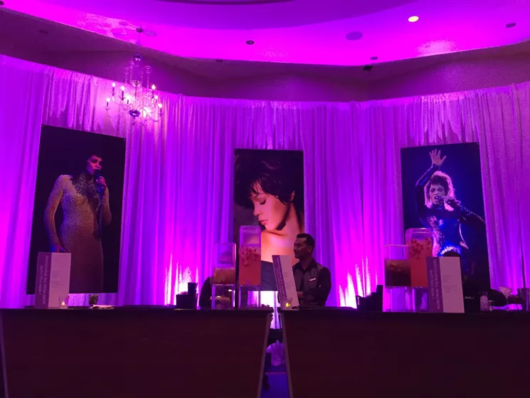 The event presented never-before-seen photographs of Whitney Houston both on and off the stage. - PHOTO BY CELIA ALMEIDA