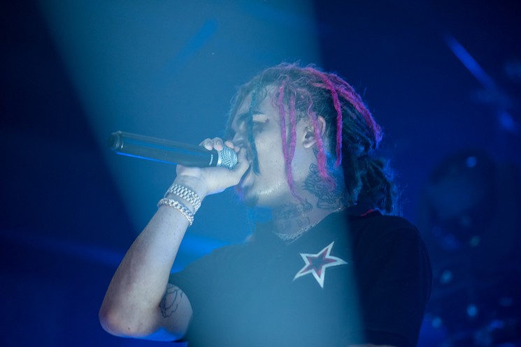 See more photos from Lil Pump's performance at the Hangar here. - PHOTO BY AMADEUS MCCASKILL