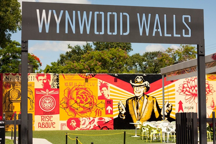 Twelve new murals will debut during Miami Art Week 2017. - COURTESY OF WYNWOOD WALLS