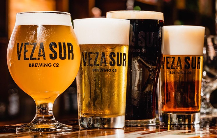 Have a beer or three at Veza Sur - COURTESY OF VEZA SUR BREWING CO.