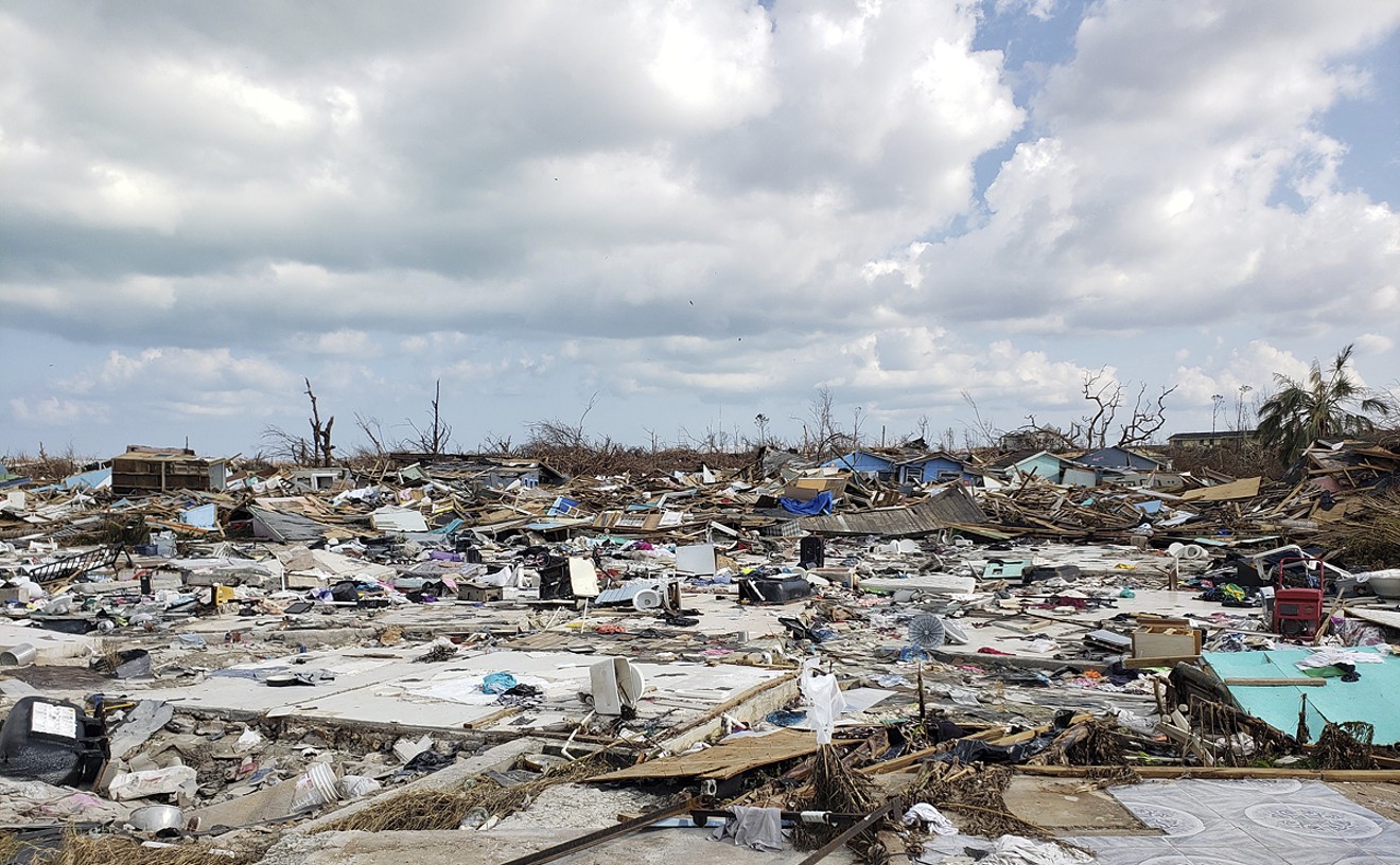 Devastation in the Mudd, a mostly Haitian shantytown. See more photos of the destruction on the Abaco Islands after Hurricane Dorian here.