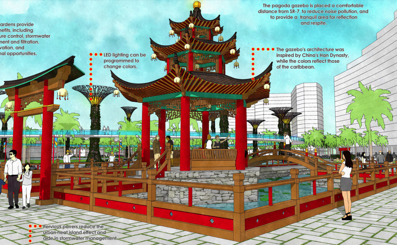 The xenophobic remarks stemmed from the city's plan to construct a Chinatown district.