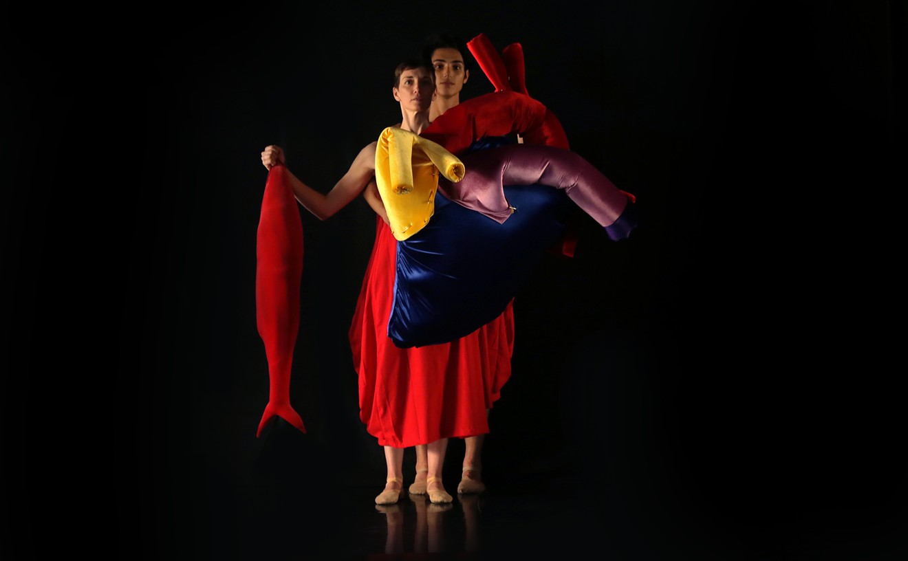 Dancers Amy Trieger and Isaiah Gonzalez in Brigid Baker WholeProject's All the Way.
