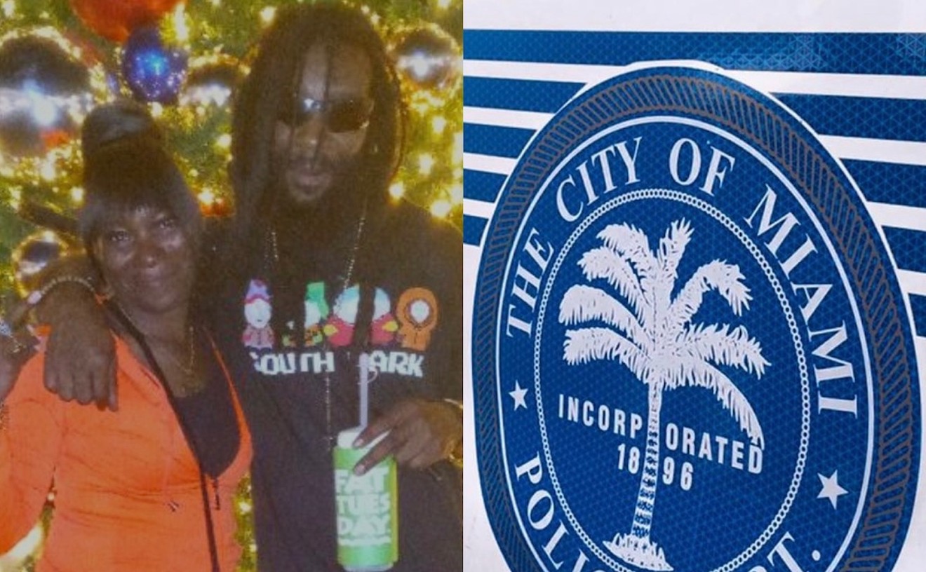 Attorneys say Antwon Cooper (left) was unarmed when a Miami police officer shot him "execution-style" during a traffic stop in Liberty City on March 8, 2022.