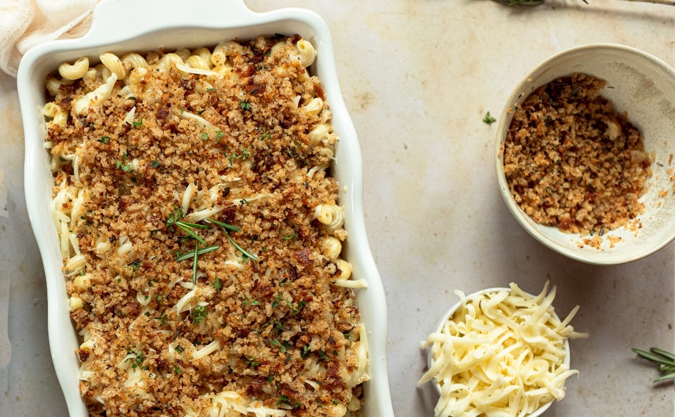 Familystyle Food's mac and cheese is an easy and satisfying Thanksgiving side.