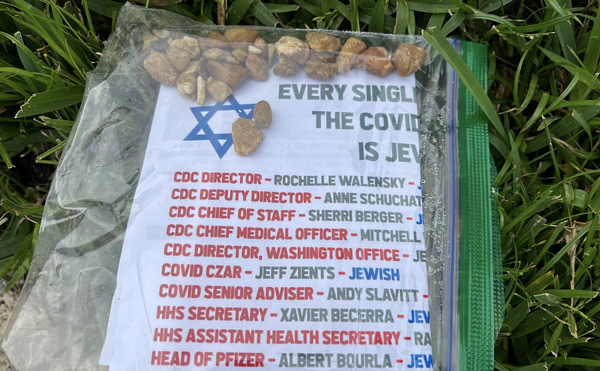 Fliers in Miami Beach Allege Jewish COVID Conspiracy: Free Speech or Crime?