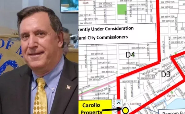 Joe Carollo: "So What?" If Redistricting Puts His Coconut Grove Home in District 3