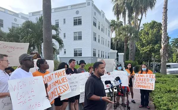 Evicted Tenants Demand Action Against Landlord of Unsafe Miami Beach Building