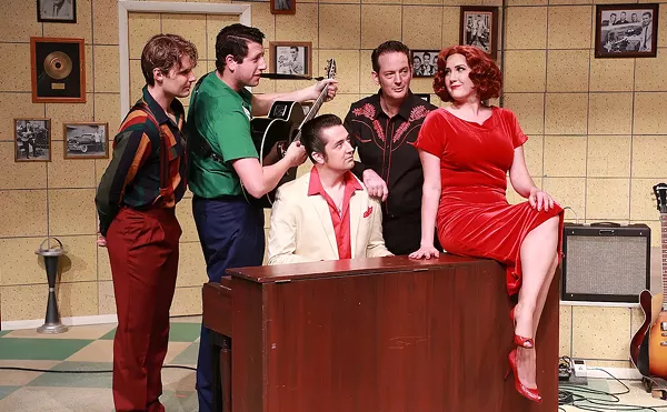 Million Dollar Quartet Christmas Regifts Four Music Legends at Actors' Playhouse