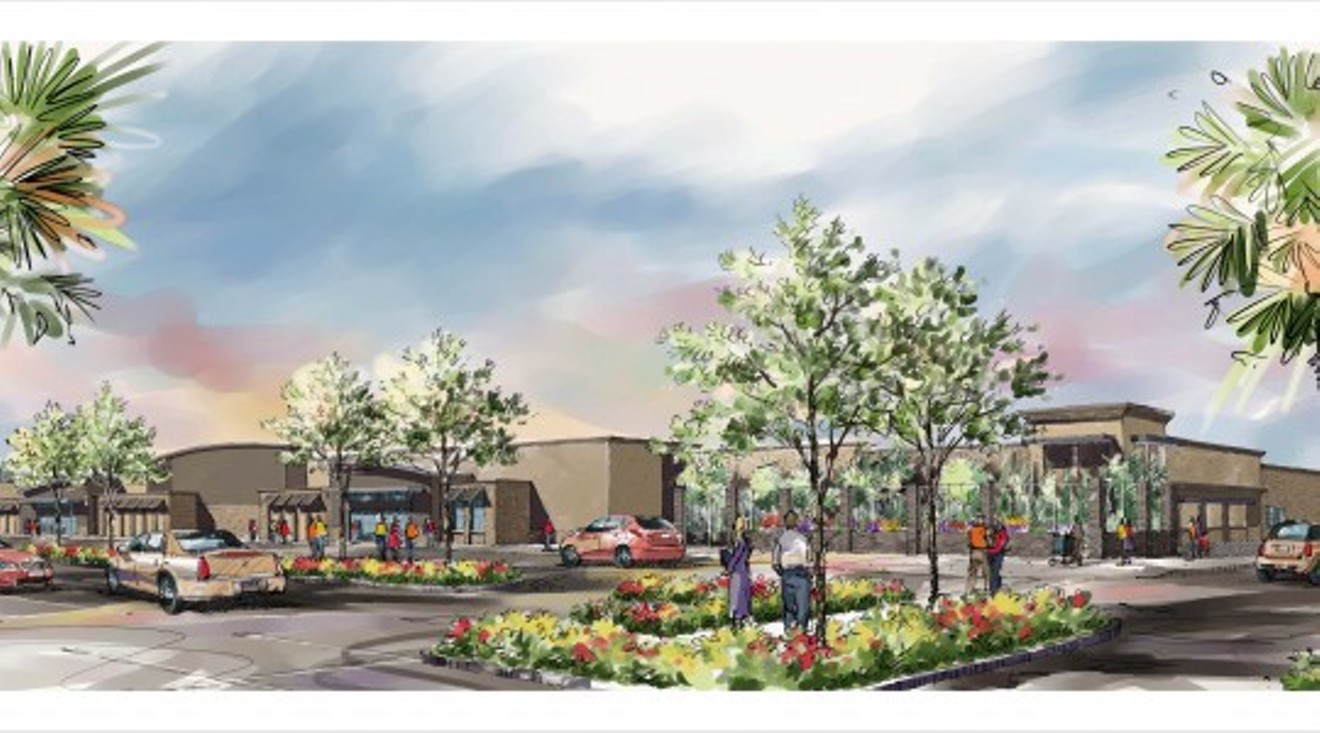 A rendering of Coral Reef Commons