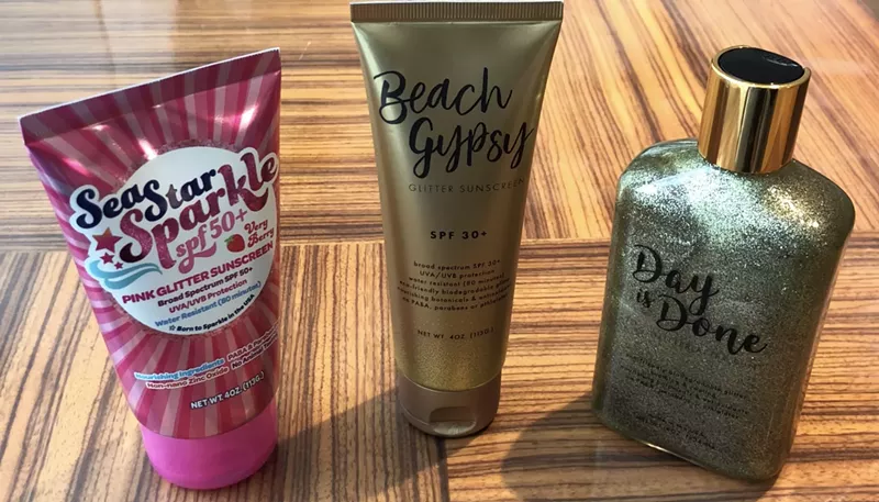 Sunshine & Glitter Sunscreen Review Miami New Times