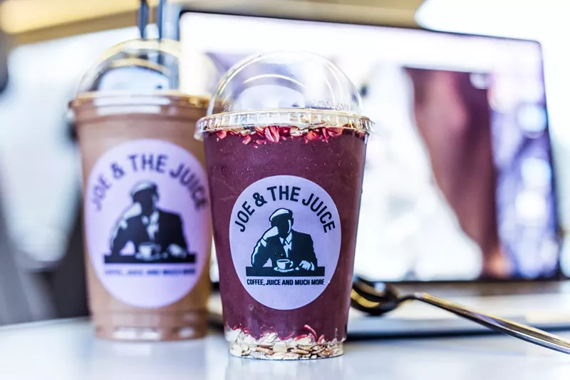 Joe & the Juice Opens at Aventura Mall Miami New Times