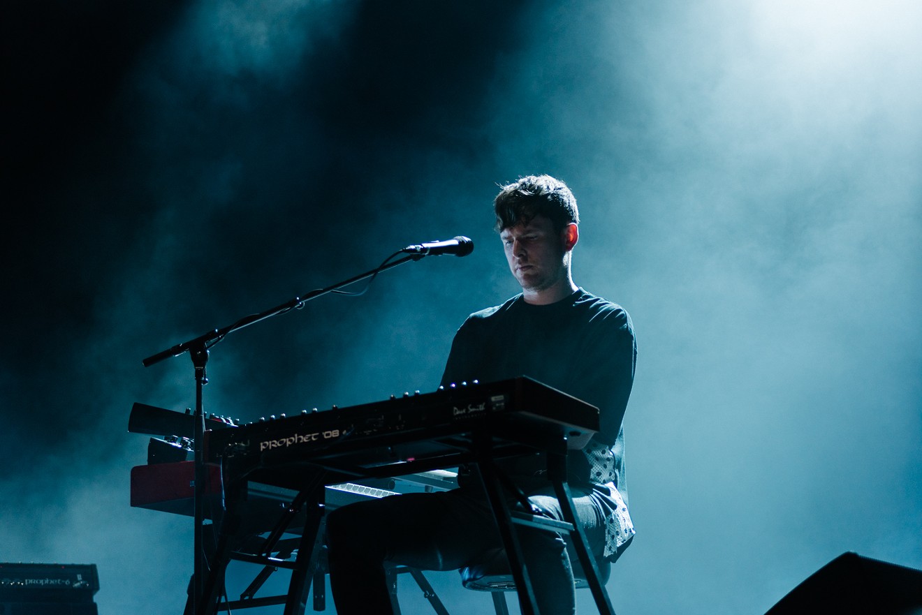 James Blake at III Points 2019. View more photos from III Points 2019 day two here.