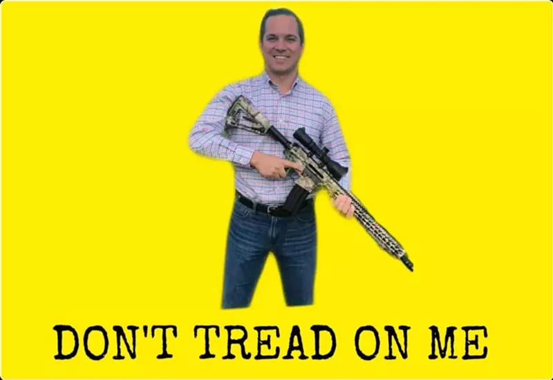 A photo posted on Florida state Rep. Anthony Sabatini's Facebook page.