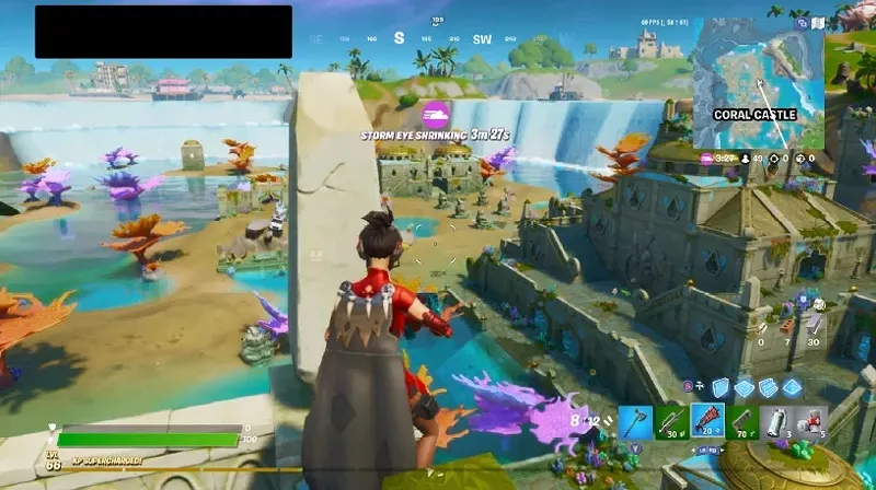 Coral Castle is the name of a stage in Fortnite Battle Royale.