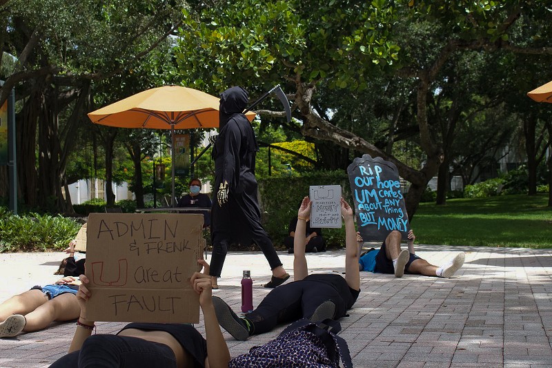 University of Miami Tracked Protesters With Video Surveillance Miami
