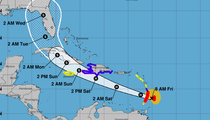 Hurricane Elsa Miami and Florida in the Cone of Concern Miami New Times