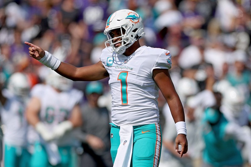 Tua Tagovailoa Turns in Record Performance in Dolphins Comeback vs. Ravens