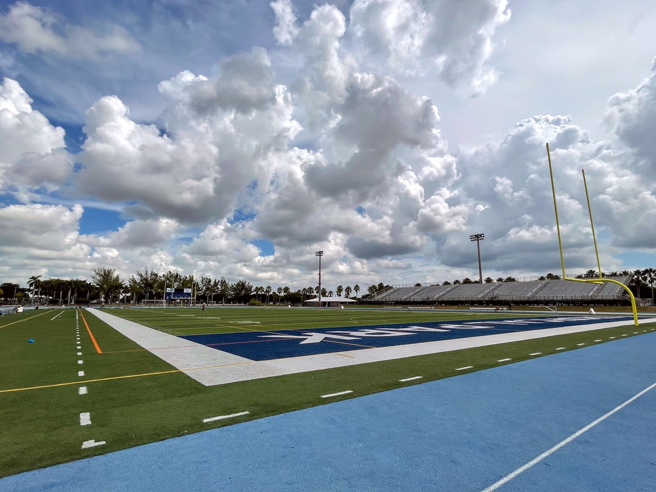 Tropical Park's current sports complex is used by several local high school football teams and athletic programs. Attorney John Ruiz is proposing a massive development project at Tropical Park that would include a 60,000-seat new stadium for the University of Miami football team.