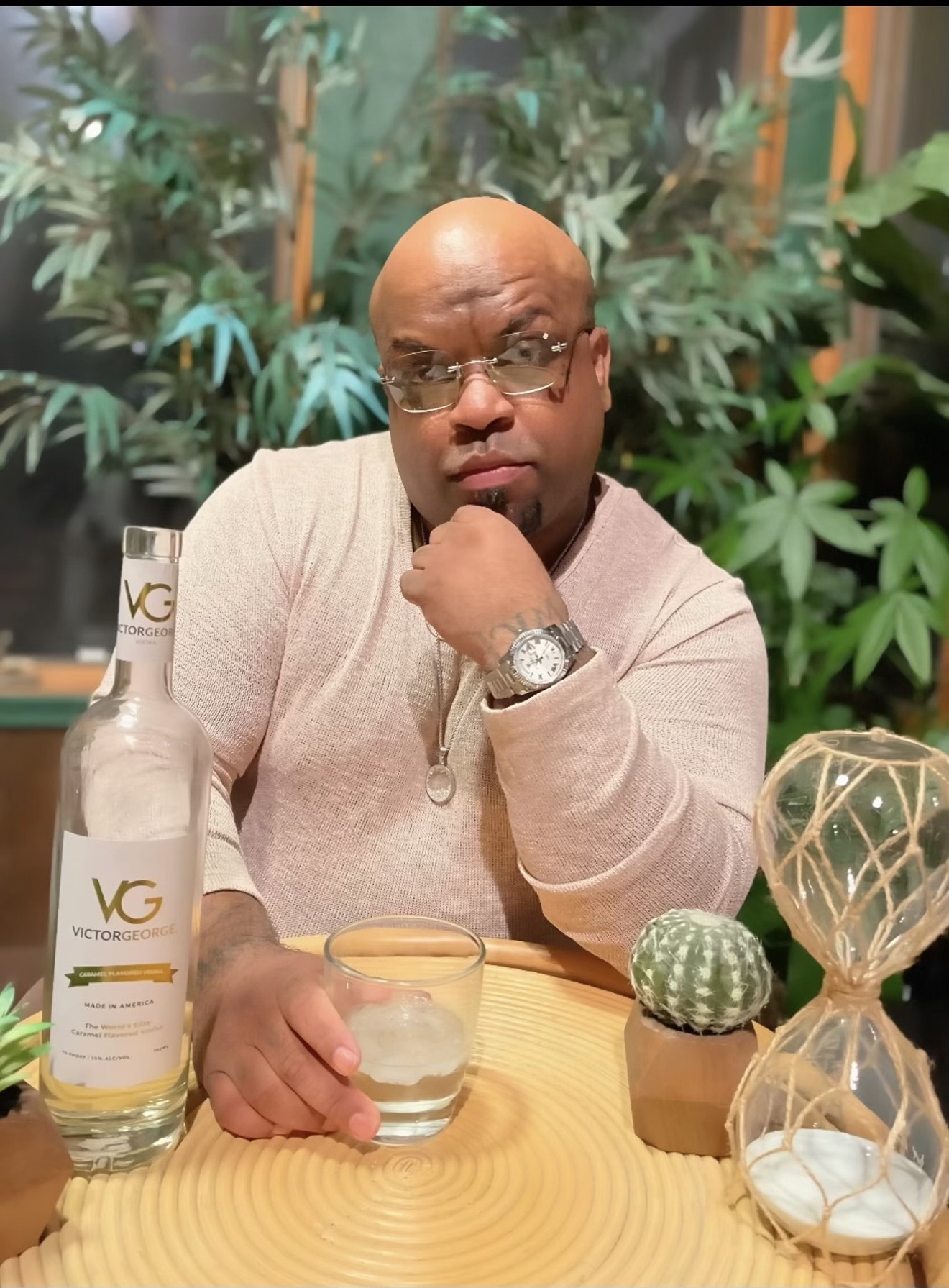 To say CeeLo Green is a fan of Victor George's caramel-infused vodka would be an understatement.