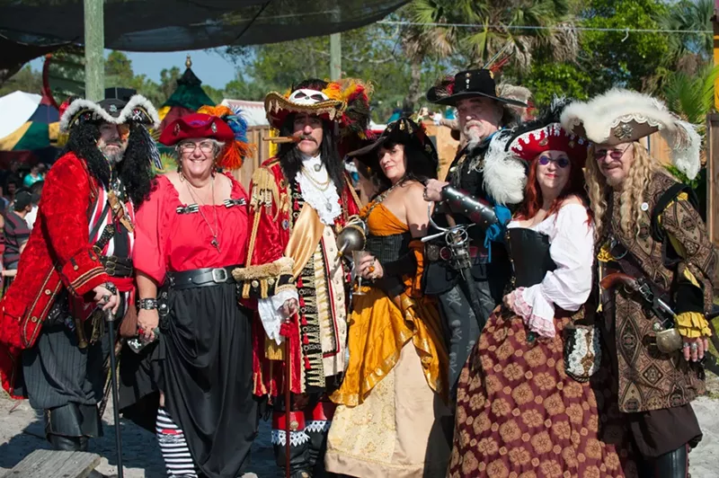 Florida Renaissance Festival Returns to Deerfield Beach With Pirate