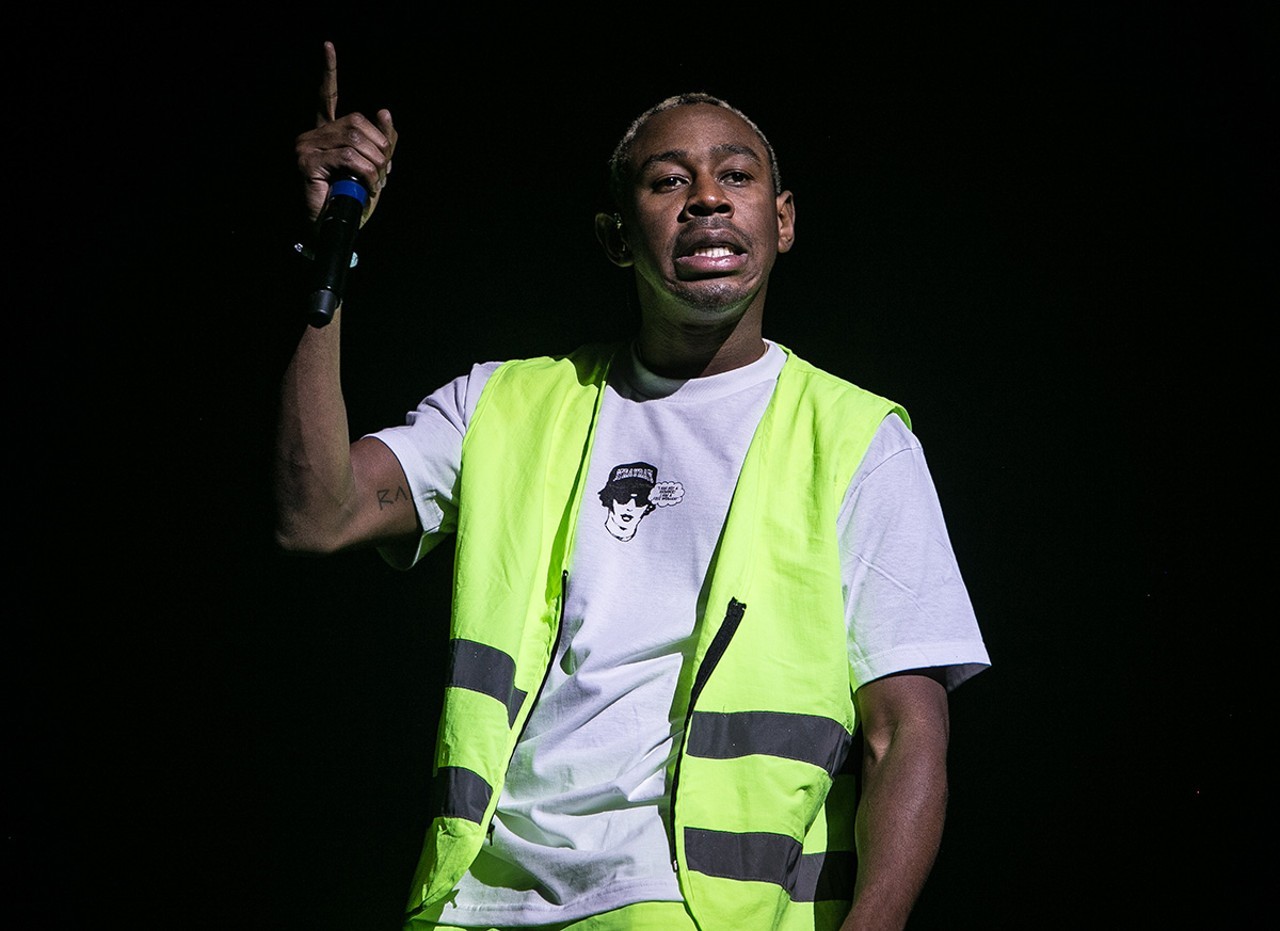 See more photos of Tyler the Creator's performance at the James L. Kni...