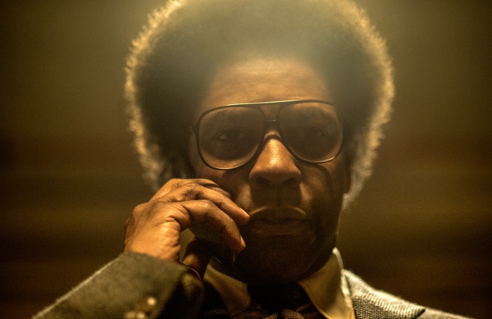 As the title character in Roman J. Israel, Esq., Denzel Washington plays a bespectacled hero who has dedicated much of his adult life to prepping a suit that he believes could forever change the system.