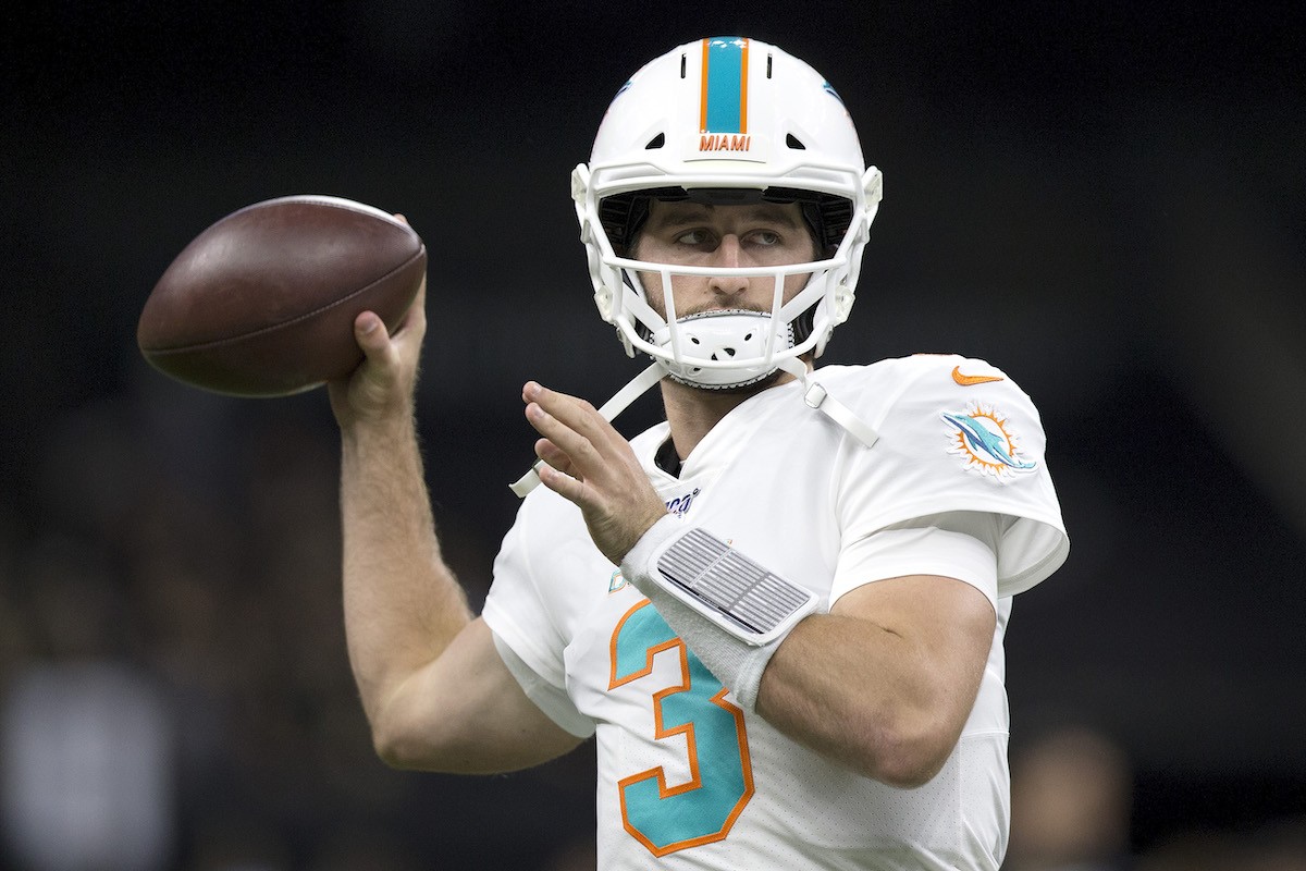 Hyde: Josh Rosen looked decent in Dolphins' loss, but is set up to fail  with everyone else