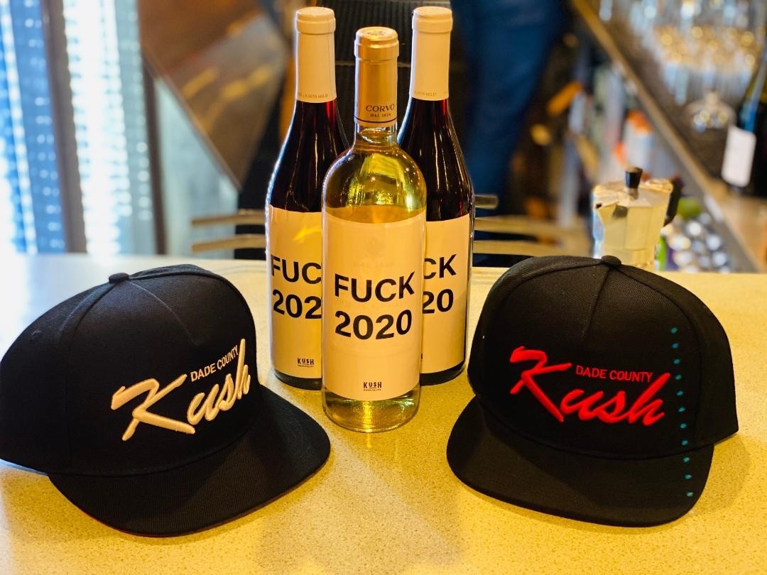 Fuck 2020 wine