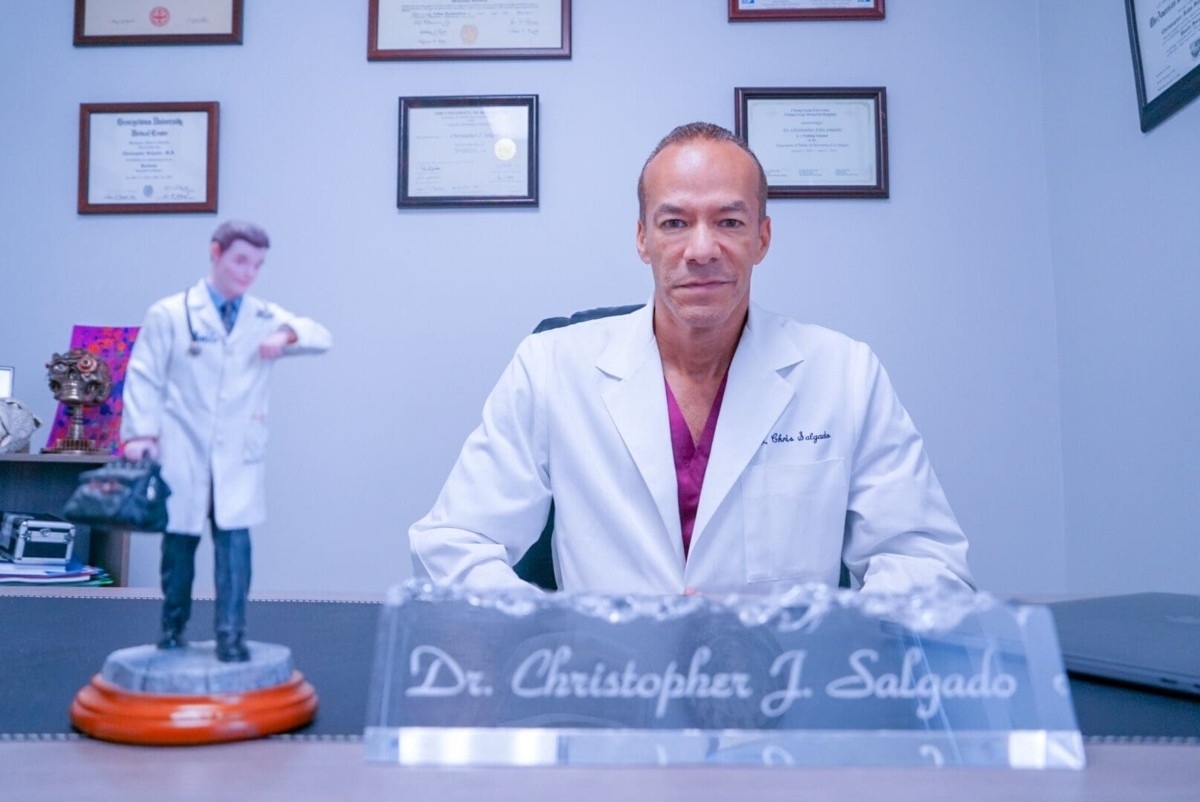 "I've become way more sensitive to the patient population now": Dr. Christopher Salgado continues to perform gender-affirming surgeries.