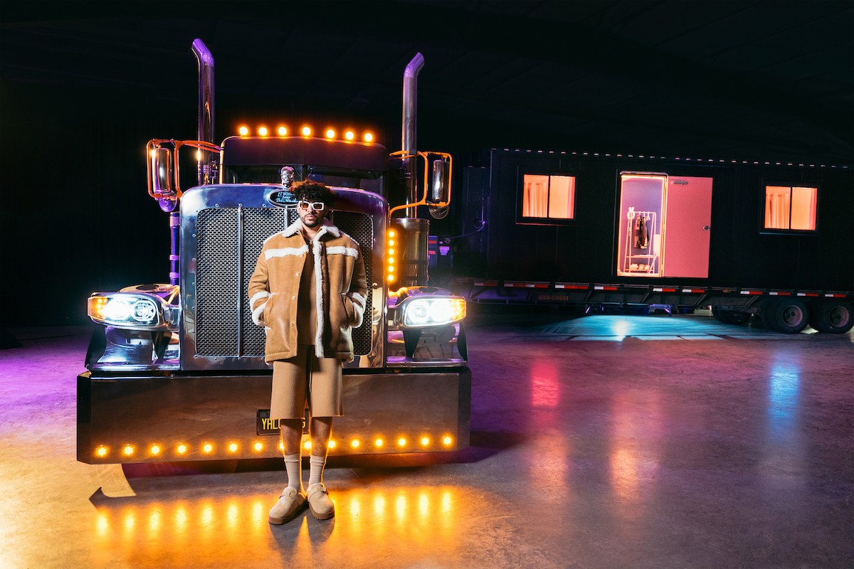 Book a Stay on Bad Bunny's Tour Truck, Courtesy of Airbnb Miami New Times