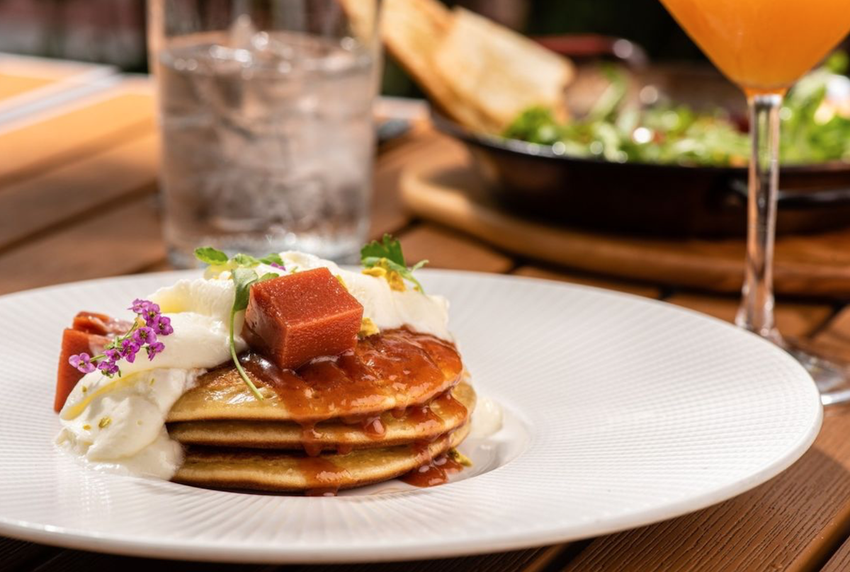 Casa Mariano serves guava pancakes as part of its Miami Spice offerings.