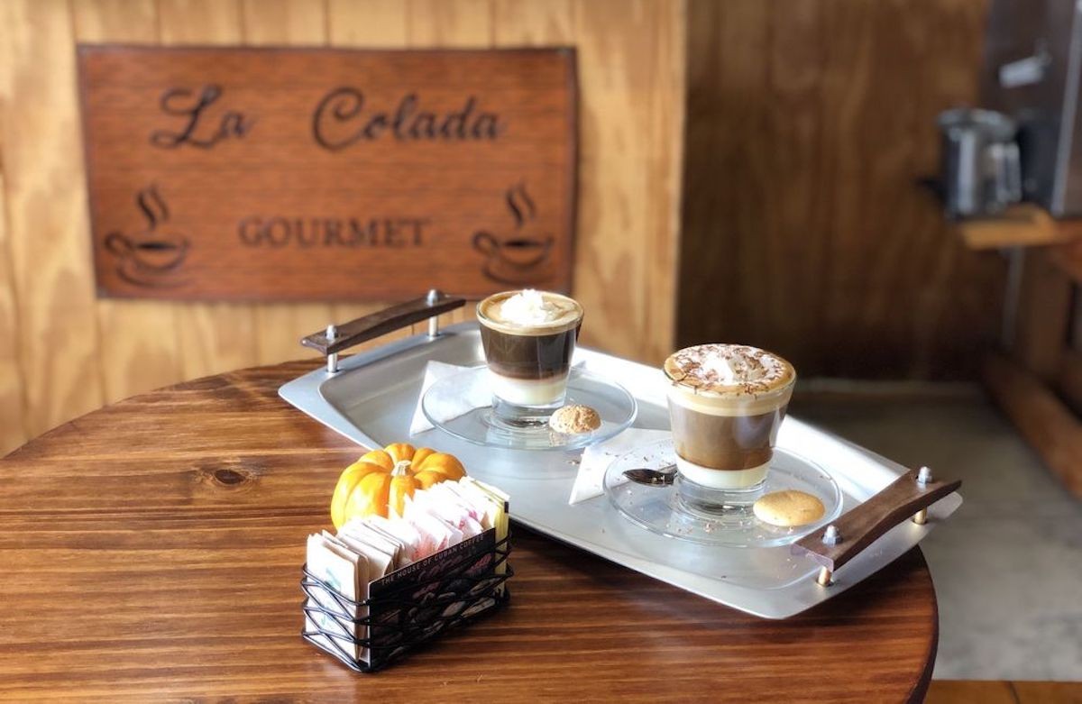 Coffee at La Colada Gourmet