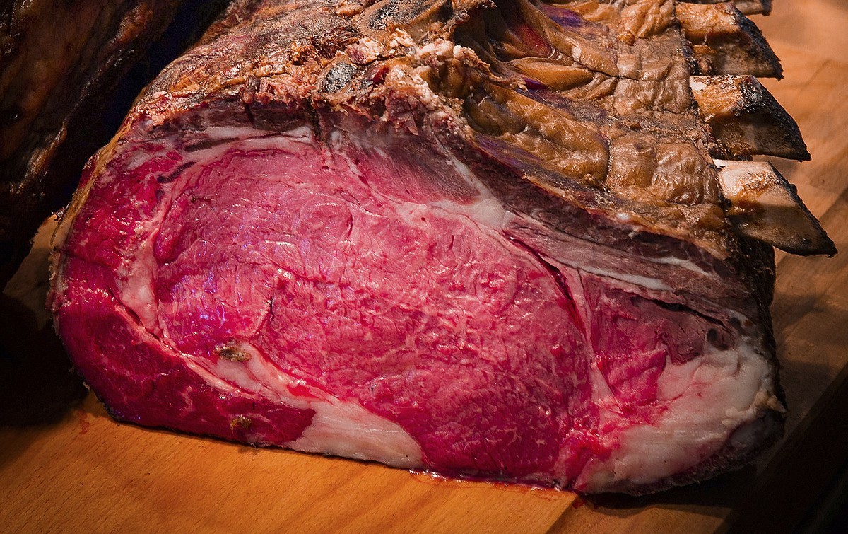 Los Fuegos' roast beef