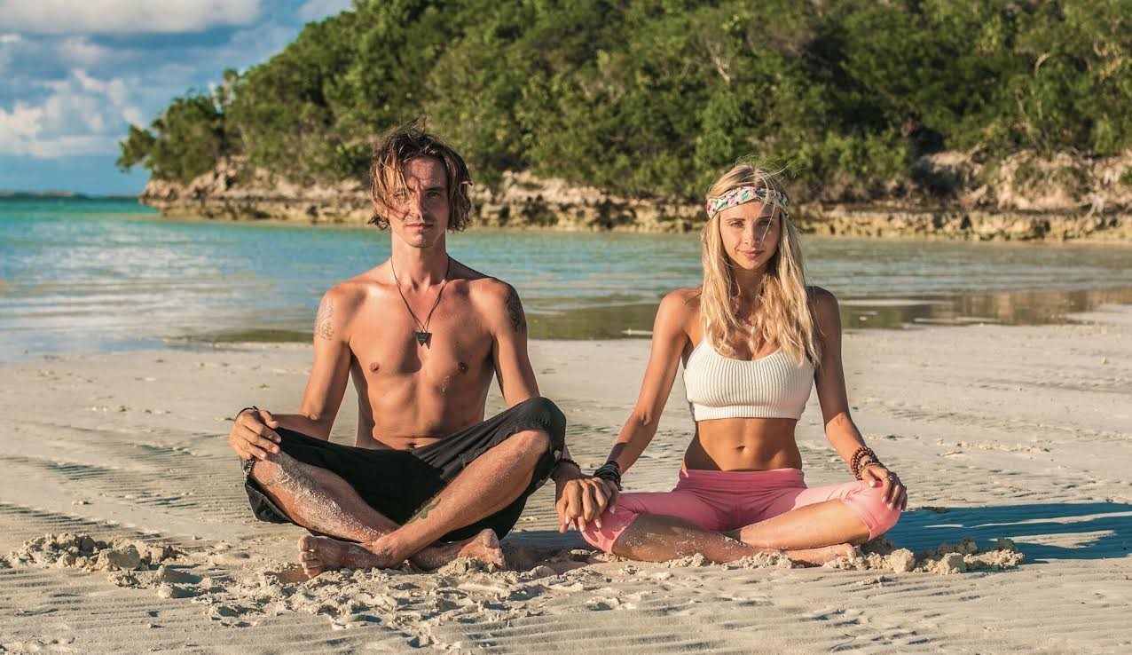 Boho Beautiful Leads a Yoga Class at Inhale Miami November 2