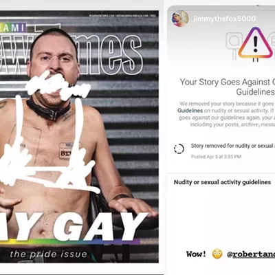 Instagram Censors New Times Pride Week Cover