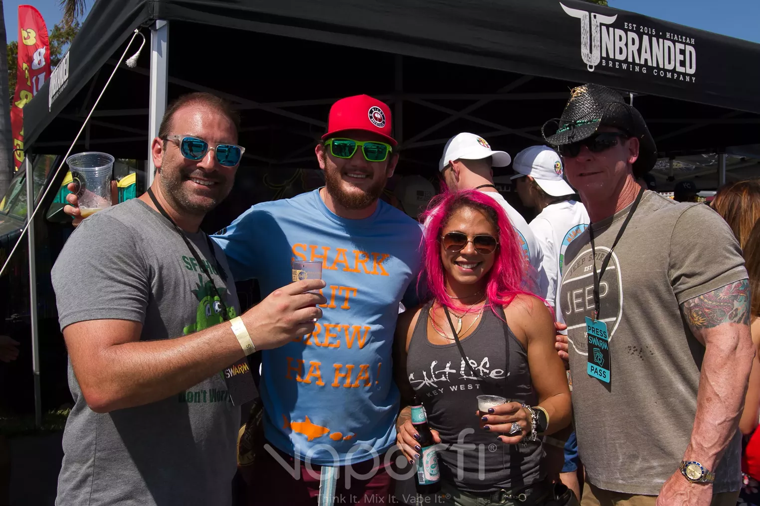 New Times Street Team at SPRUNG Beer Festival Miami New Times