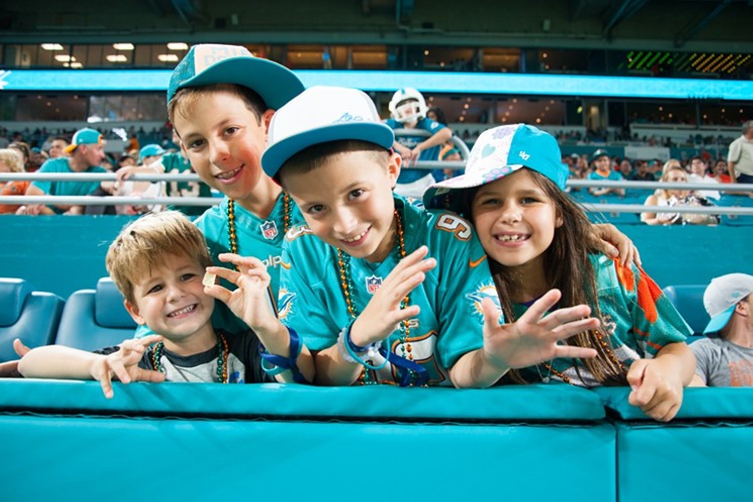 The Miami Dolphins give fans the information they want when they