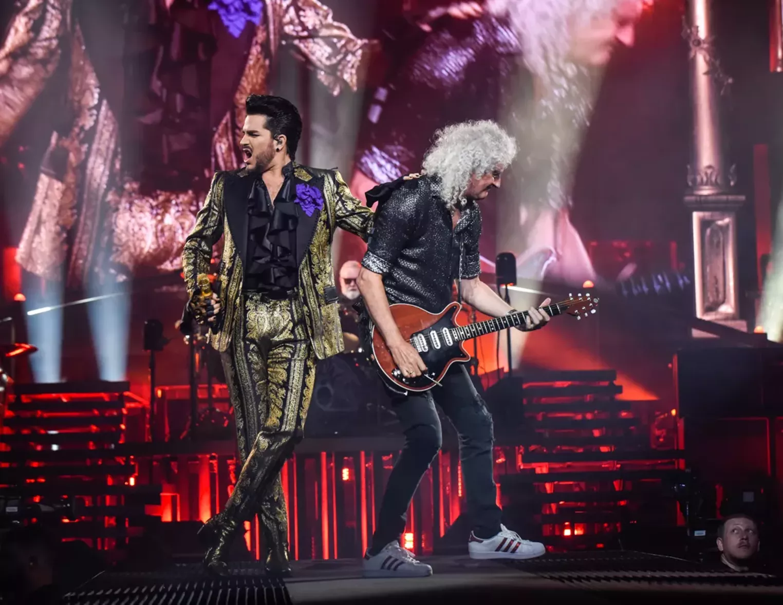 Queen Et Adam Lambert Concert France Queen Adam Lambert Touring With