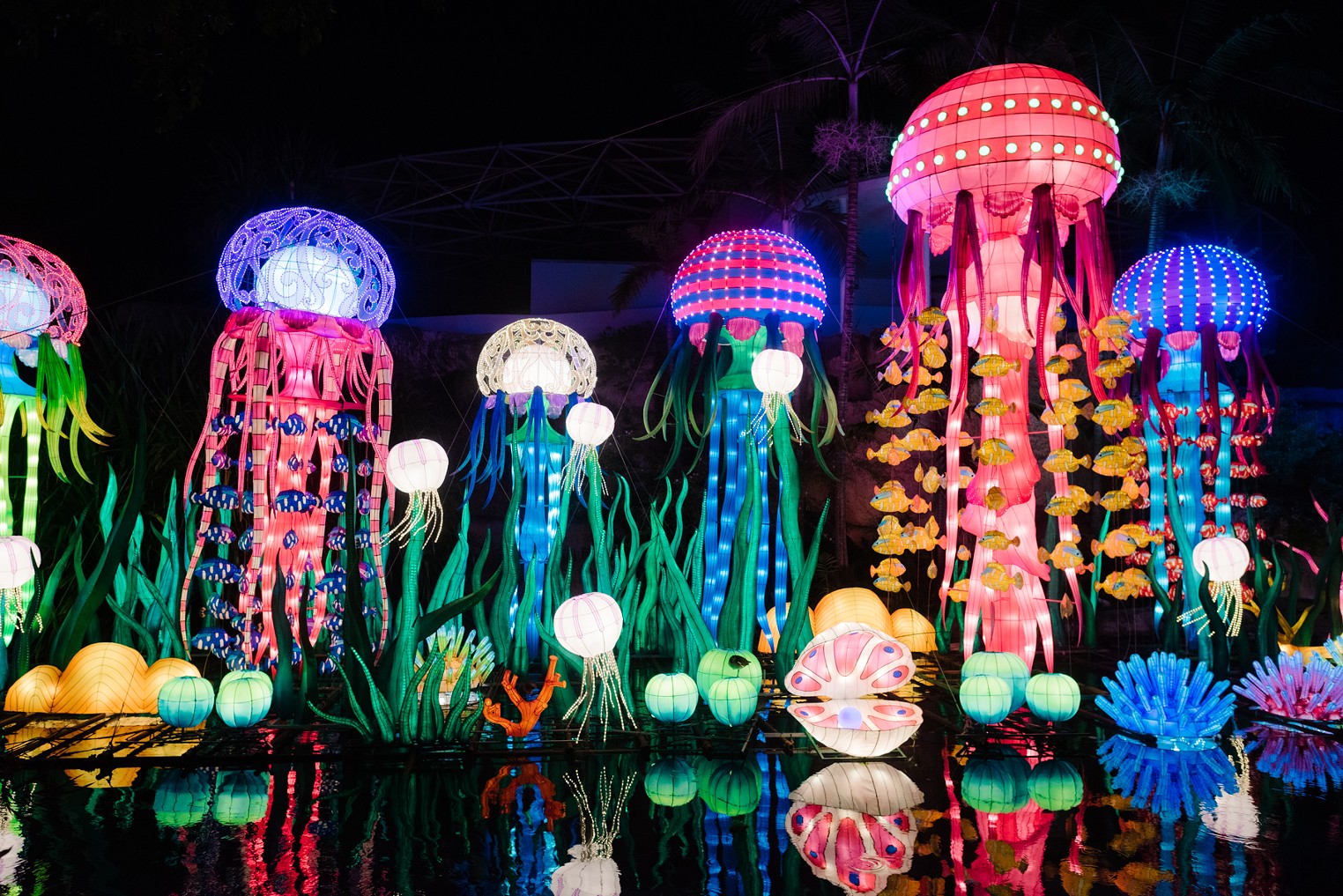 Luminosa Chinese Lantern Festival at Jungle Island Miami Photos Miami