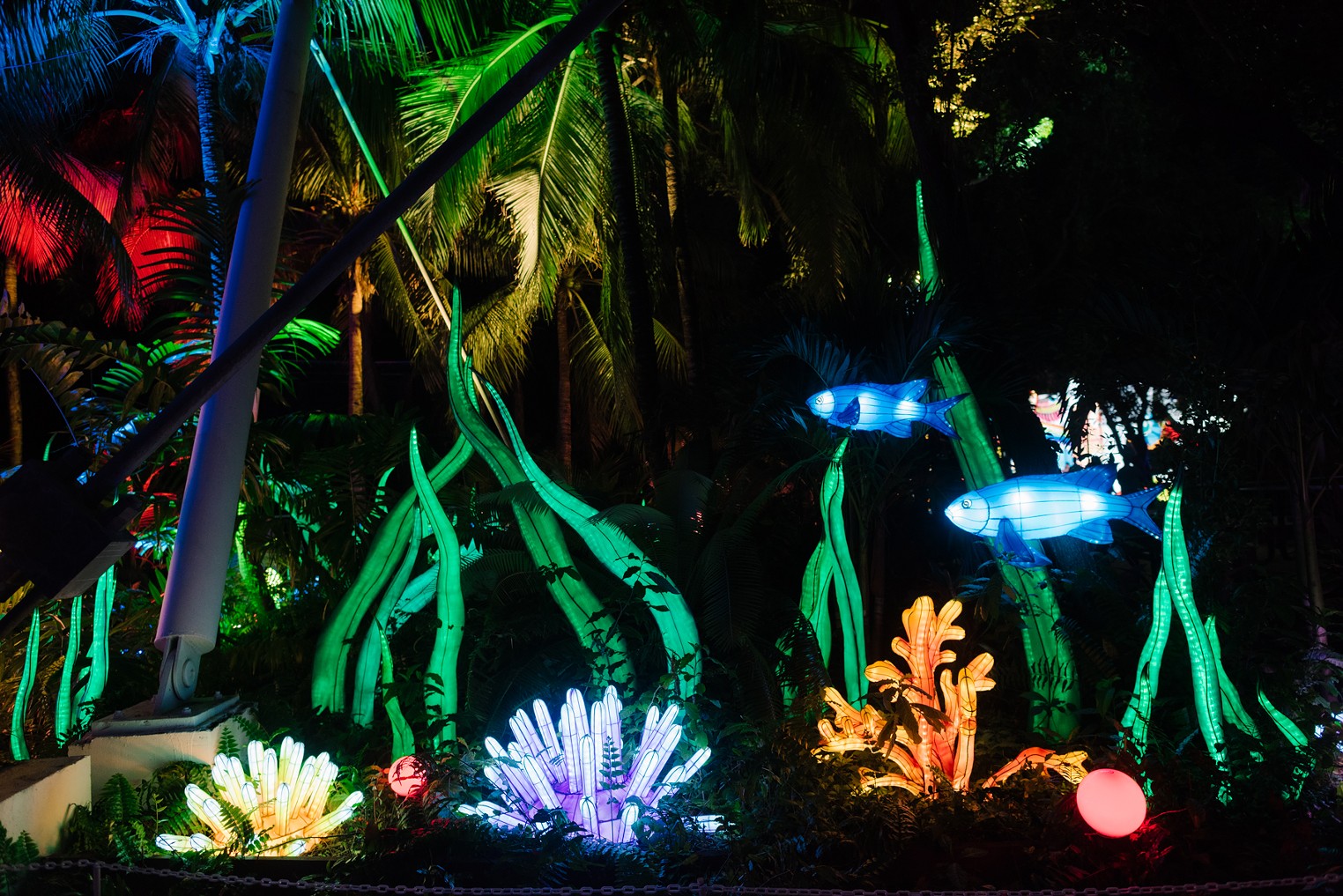 Luminosa Chinese Lantern Festival at Jungle Island Miami Photos Miami