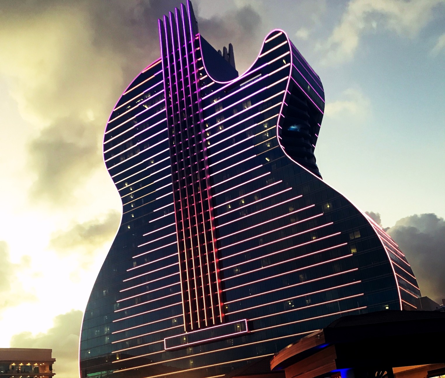 Seminole Hard Rock Guitar Hotel at Hollywood, Florida, Restaurant and Bar  Guide | Miami New Times