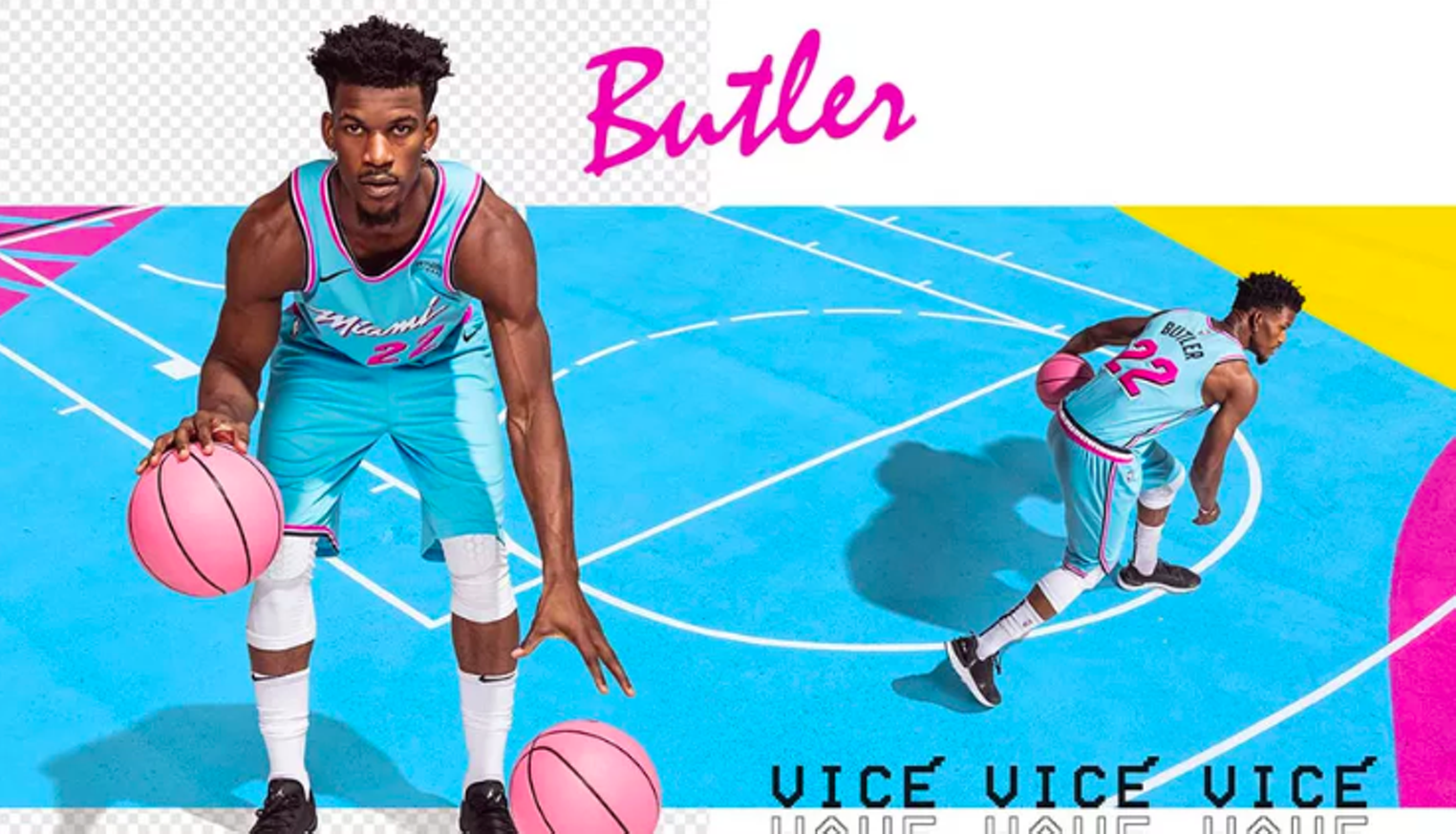 nba blue and pink jersey